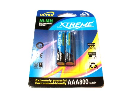 1.1 Akumulator EXTREME R3(AAA) 800mAh