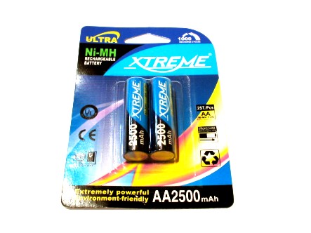 1.7 Akumulator EXTREME R6(AA) 2500mAh