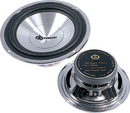 1.6 G�o�nik basowy 150W, 8" (20cm)-4ohm