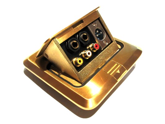 1.6 SUPER PANEL - GNIAZDO XLR, JACK, RCA - NOWE, F.VAT