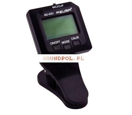 1.4 NAJLEPSZY STROIK TUNER GITAROWY AZUSA LCD, NOWY,GW