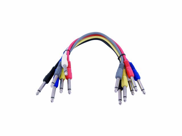 KABEL DO ��CZENIA EFEKT�W GITAROWYCH, 1 SZT, 30 CM