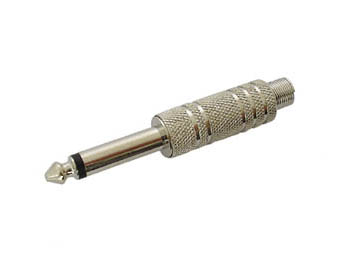 2.5 Wtyk Jack 6,3mm mono