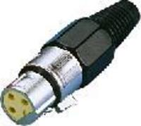 1.2a Wtyk Canon �e�ski plastik/czarny