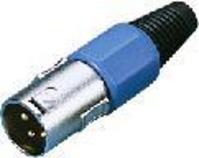 1.4 Wtyk Canon m�ski plastik/niebieski