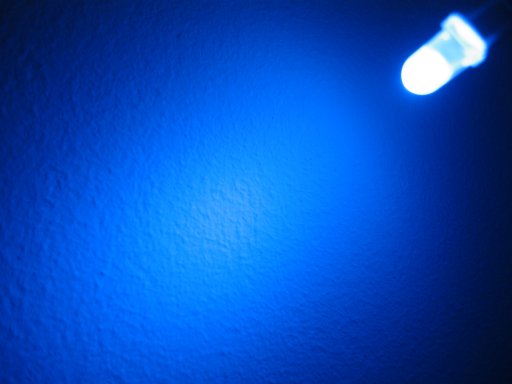 1.5a Dioda LED 3mm niebieska (paczka 100szt.)