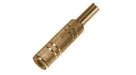 2.3 Gniazdo Jack 3.5mm st. kabel gold