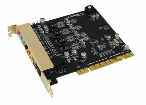 1.1 KARTA DZWI�KOWA PCI  X-Raider 7.1