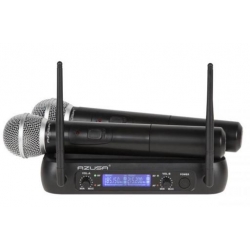 Mikrofon VHF 2 kanały WR-358LD (2 x mik. do ręki)