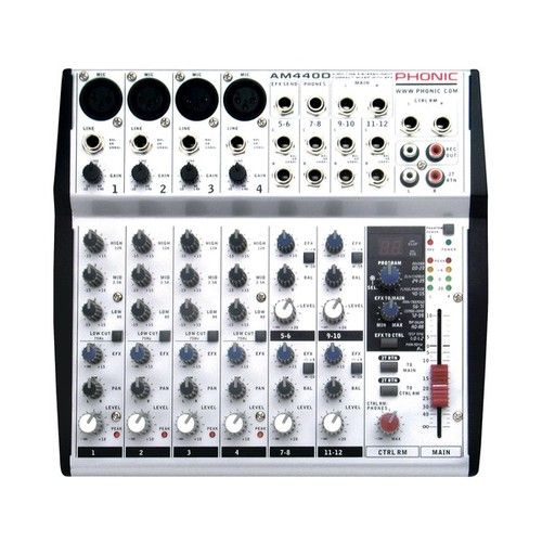 2.2 Mikser  PHONIC AM 440 D B-STOCK