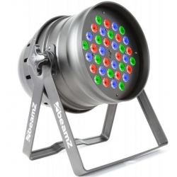 2.0.1.m. Reflektor LED PAR 64 36x1W RGB DMX BeamZ