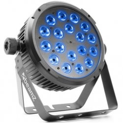 2.0.1.s. Reflektor LED FLAT PAR BeamZ BT320 18x6W 4w1 RGBW