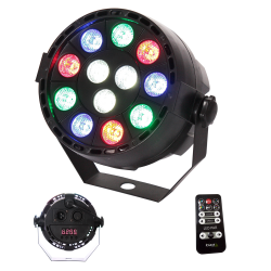 2.0.1.g Reflektor LED Ibiza PAR-MINI-RGB3