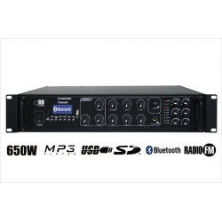 Nagłośnienie naścienne RH SOUND ST-2650BC/MP3+FM+BT + 10x BS-1060TS/W