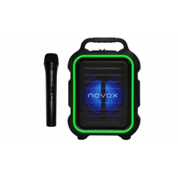 Mobilny zestaw nagłośnieniowy, mikrofon, Novox MOBILITE GREEN