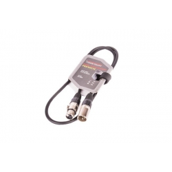 1.7 Kabel XLR-XLR black VK 8002 2m