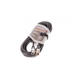 2.1 Kabel XLR-XLR black VK 8002 10m