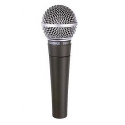 6.0 MIKROFON SHURE SM58-LCE , DYNAMICZNY, WOKALOWY