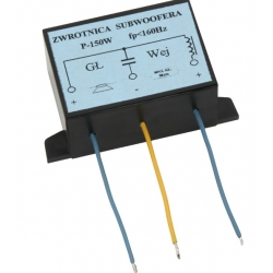 Zwrotnica gł.subwoof.150W 4-8ohm w obud