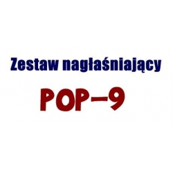 1.8 Zestaw nagłaśniający POP-9