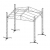 Zadaszenie 4x3m Standard, Plandeka, Wciągarki
